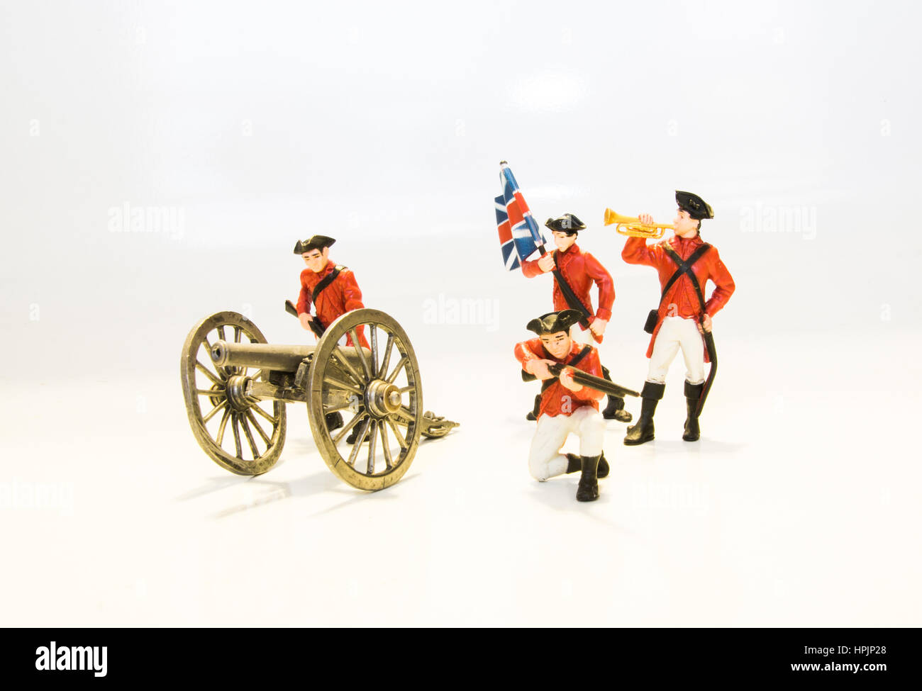 Britische Armee Spielzeug Stockfoto