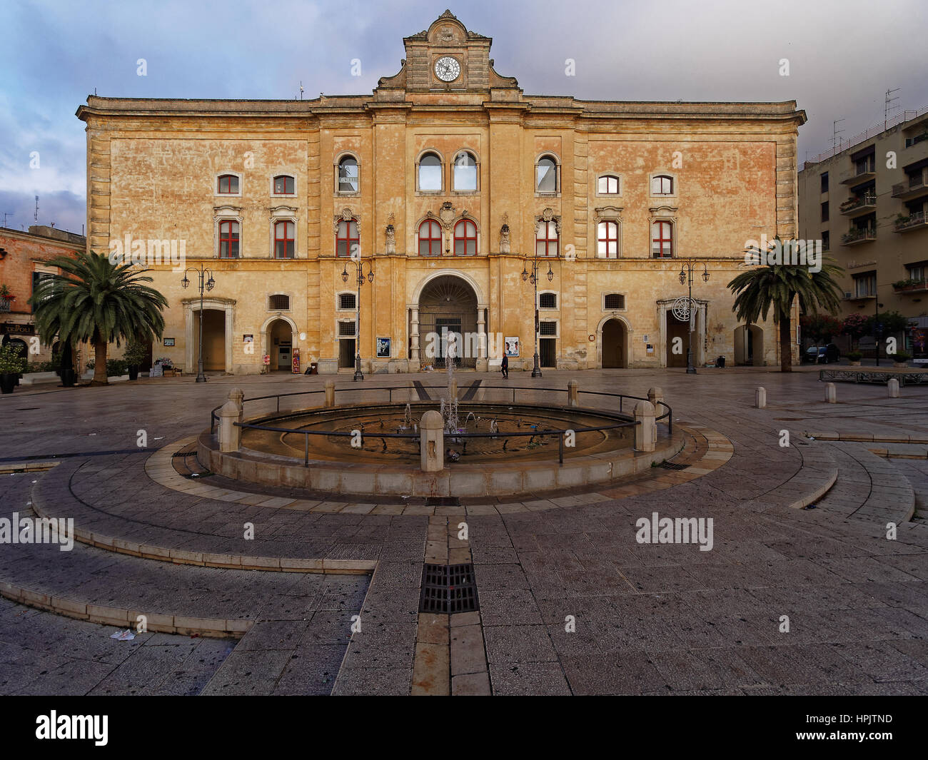 Landschaft von Matera, Basilikata Italien Stockfoto