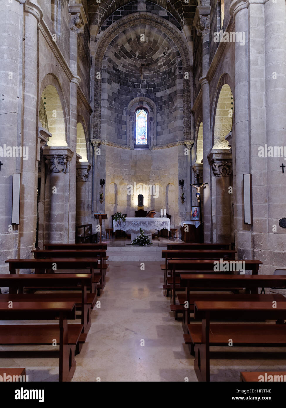 alte Stadt Matera-Italien Stockfoto