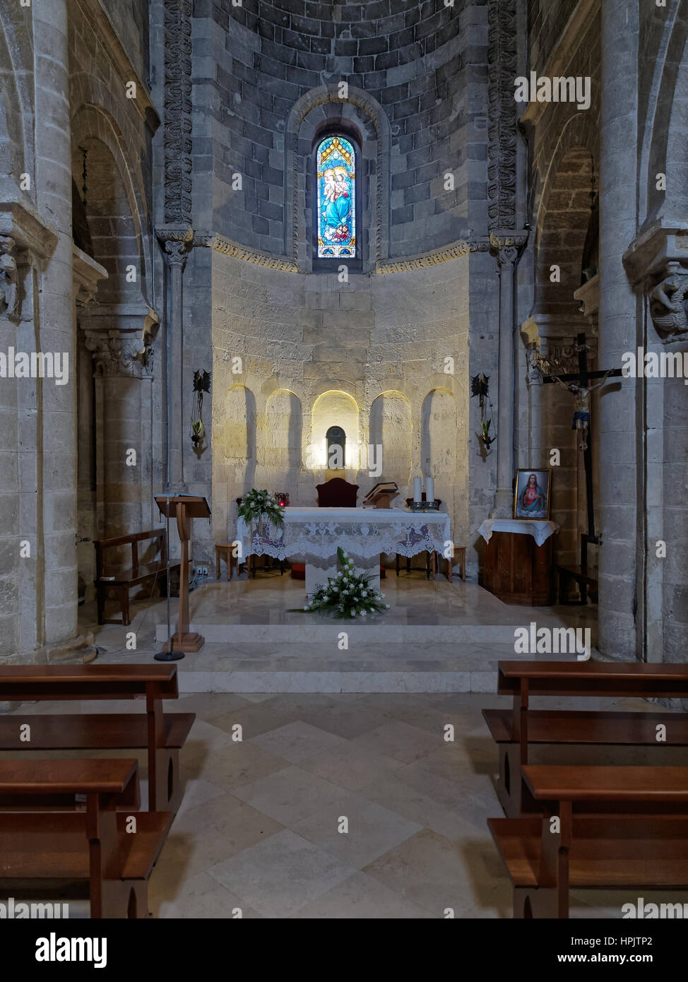 alte Stadt Matera-Italien Stockfoto