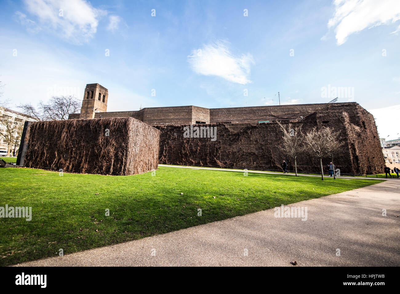 Die Admiralty Citadel, Londons sichtbarste Militärzitadelle, befindet sich direkt hinter dem Admiralitätsgebäude an der Horse Guards Parade Stockfoto