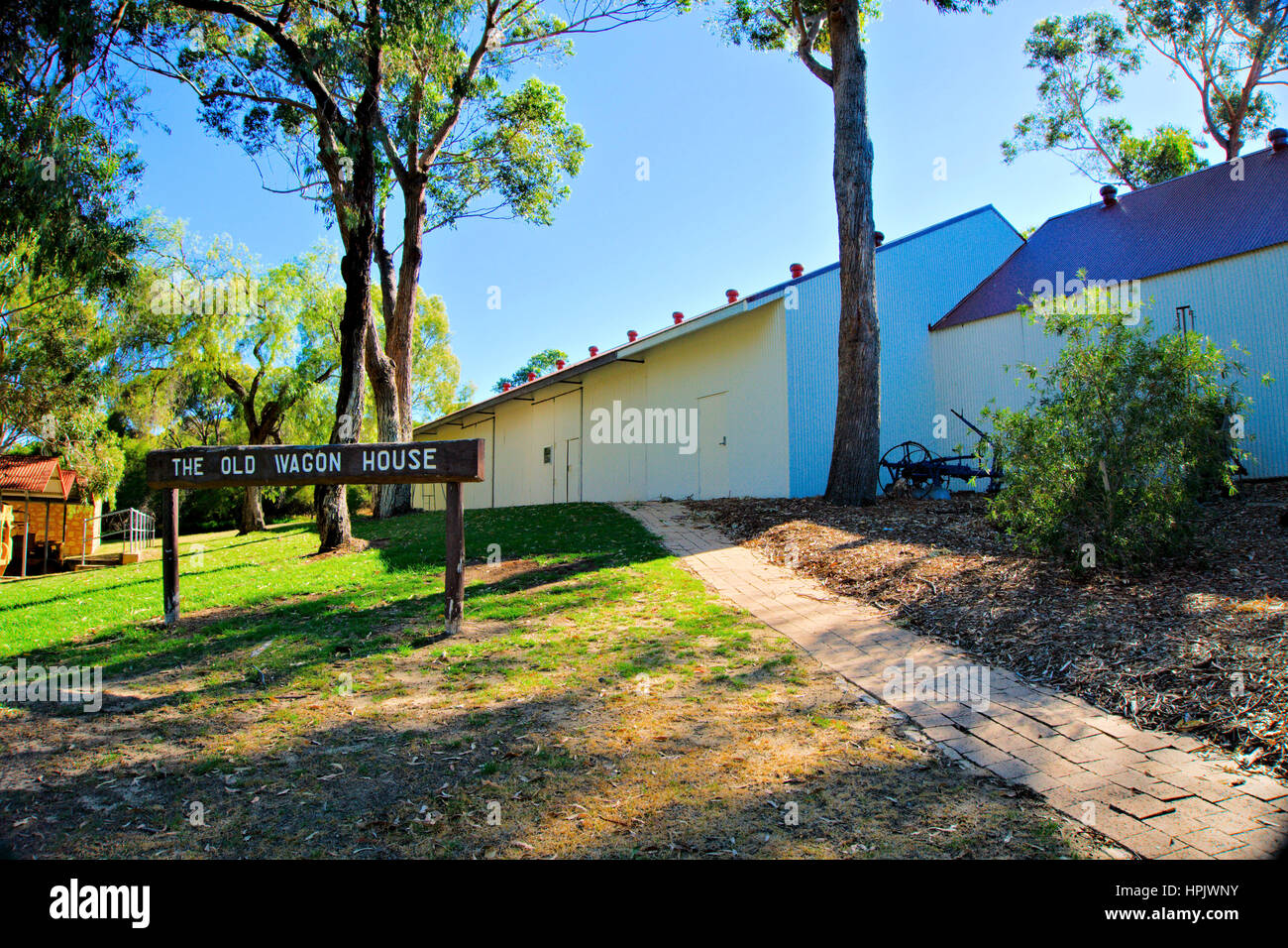 Die alten Wagen Haus am Manning Park Stockfoto