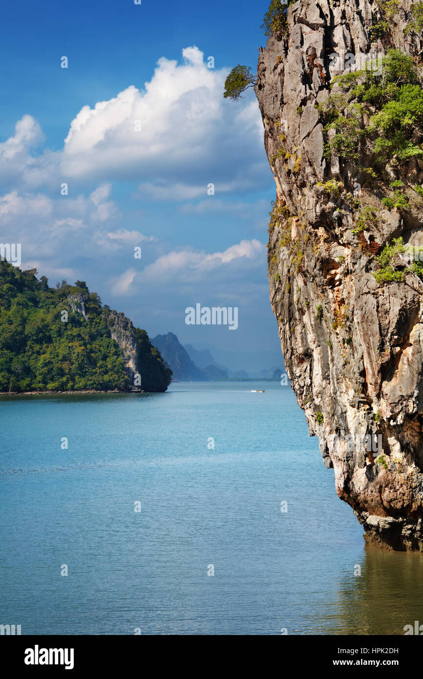 Phang Nga Bucht, James Bond Island, Thailand Stockfoto