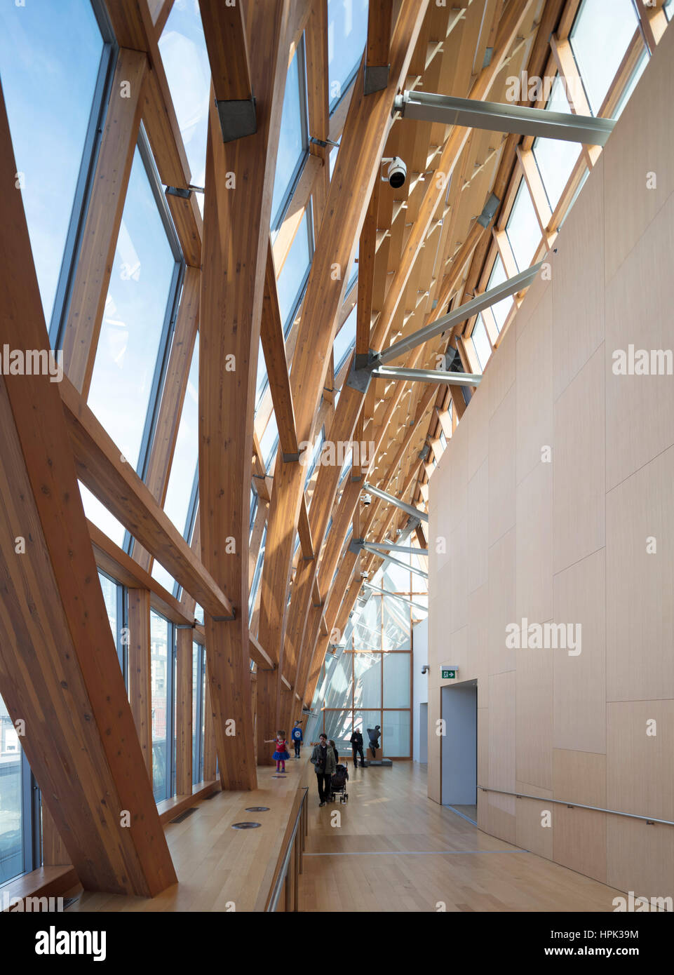 Frank Gehry Ergänzung zu der Art Gallery of Ontario Stockfoto