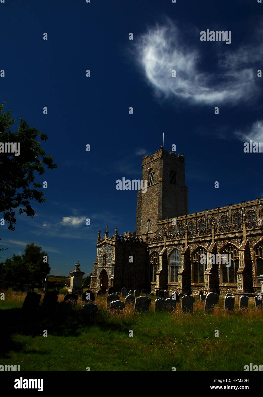 Blythburgh Church Suffolk Stockfoto