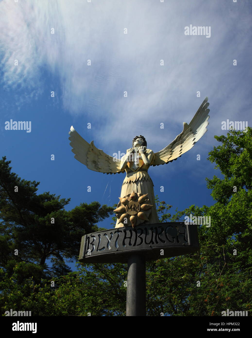 Blythburgh Church Suffolk Stockfoto