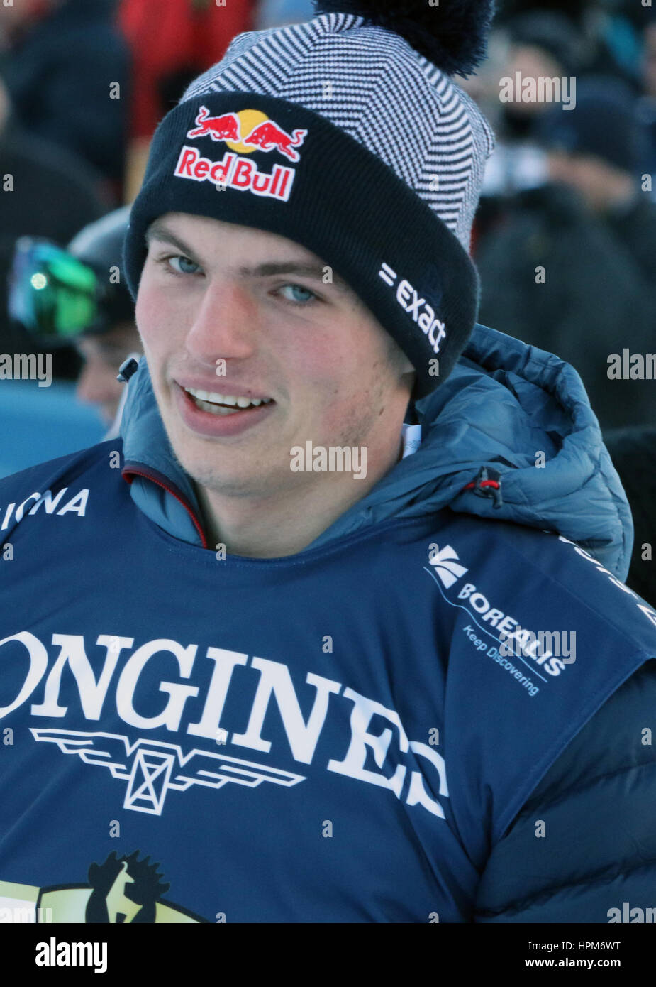 77. Hahnenkamm-Rennen - Celebrity Charity Ski-Rennen mit: Max VERSTAPPEN  wo: Kitzbühel bei: Kredit-21. Januar 2017: ATP/WENN.com Stockfotografie -  Alamy