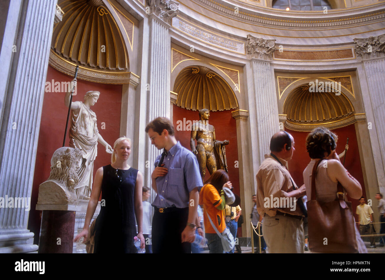 Vatikanischen Museen, dem Vatikan, Rom, Italien Stockfoto