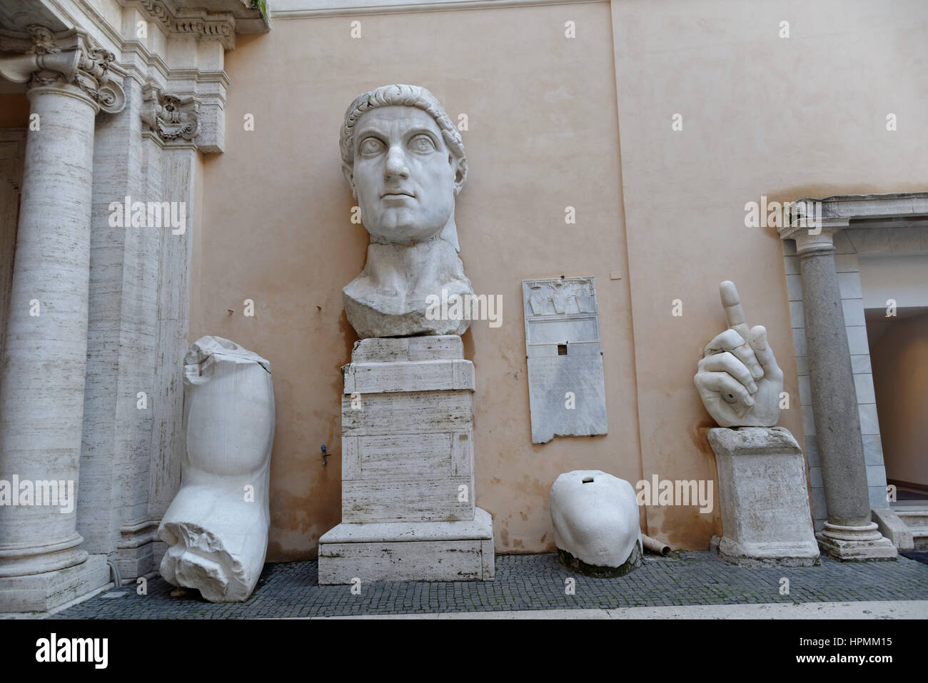 Alte römische Kunst Stockfoto