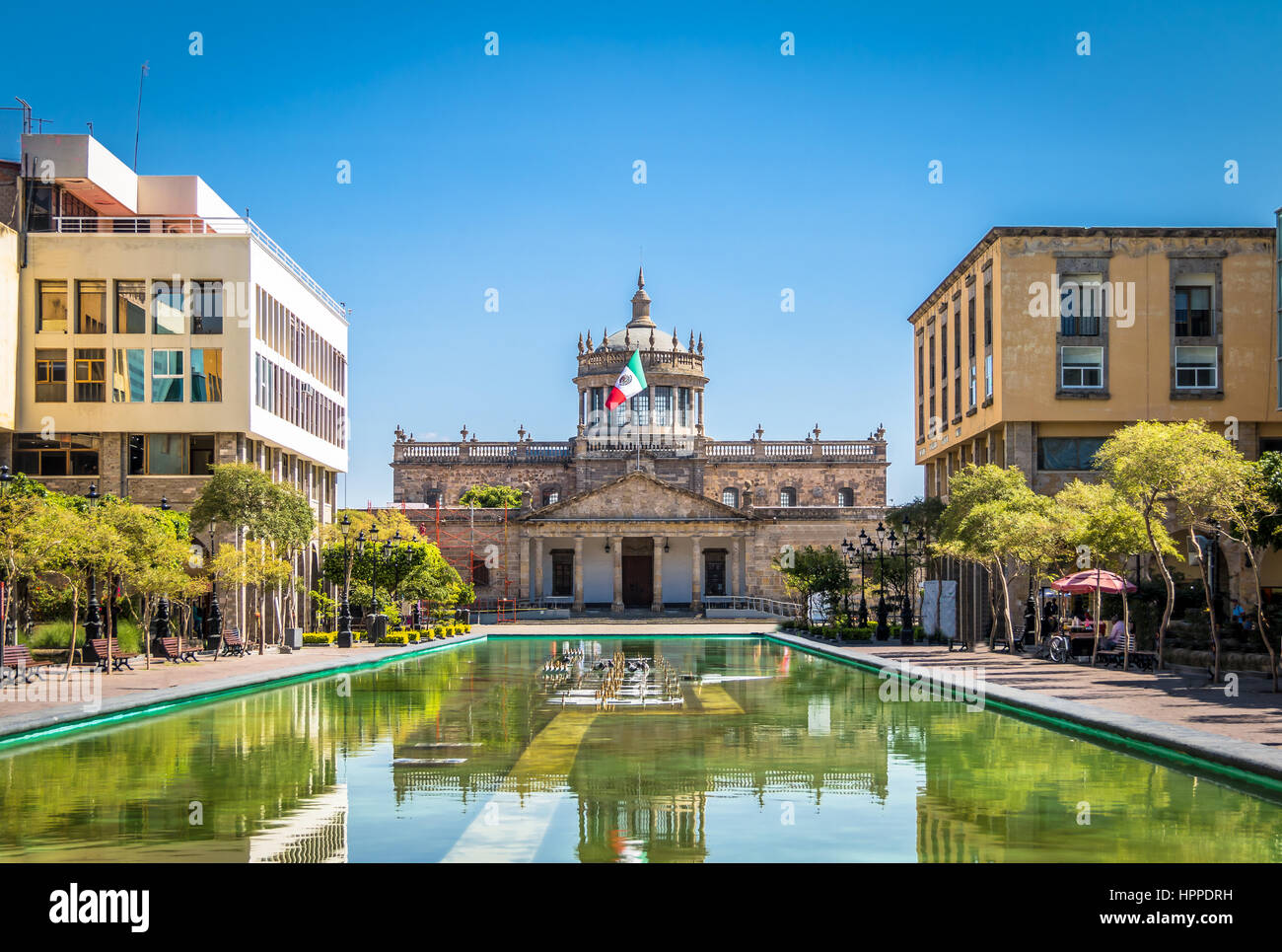 Hospicio Cabanas (Cabanas Kulturinstitut) - Guadalajara, Jalisco, Mexiko Stockfoto