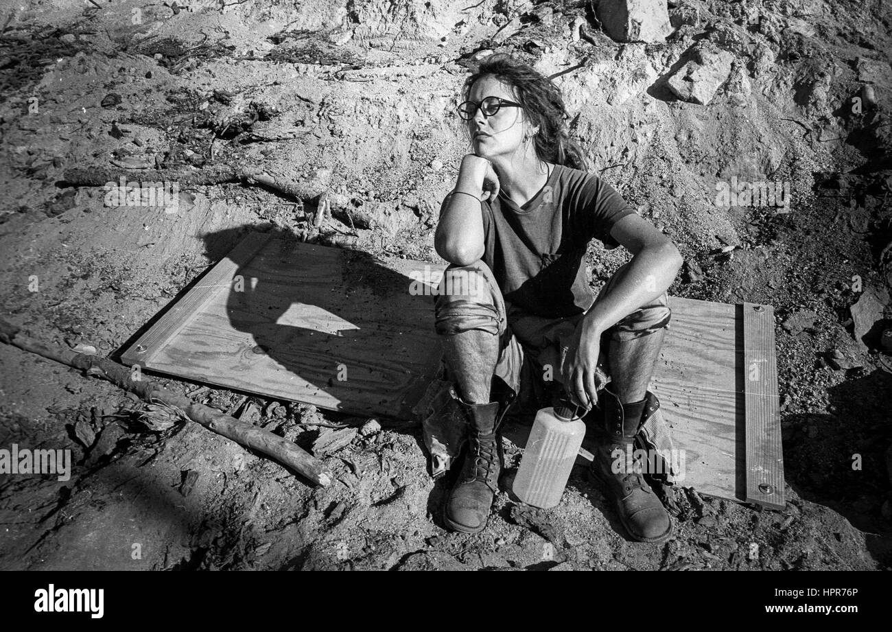 Zuerst Erden! Redwood-Sommer. Sequoia National Forest. 1989 (Foto von Jeremy Hogan) Stockfoto