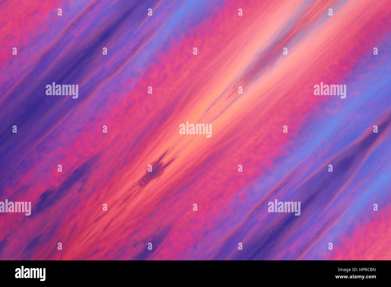 Zusammenfassung Hintergrund der Sonnenuntergänge Stockfoto