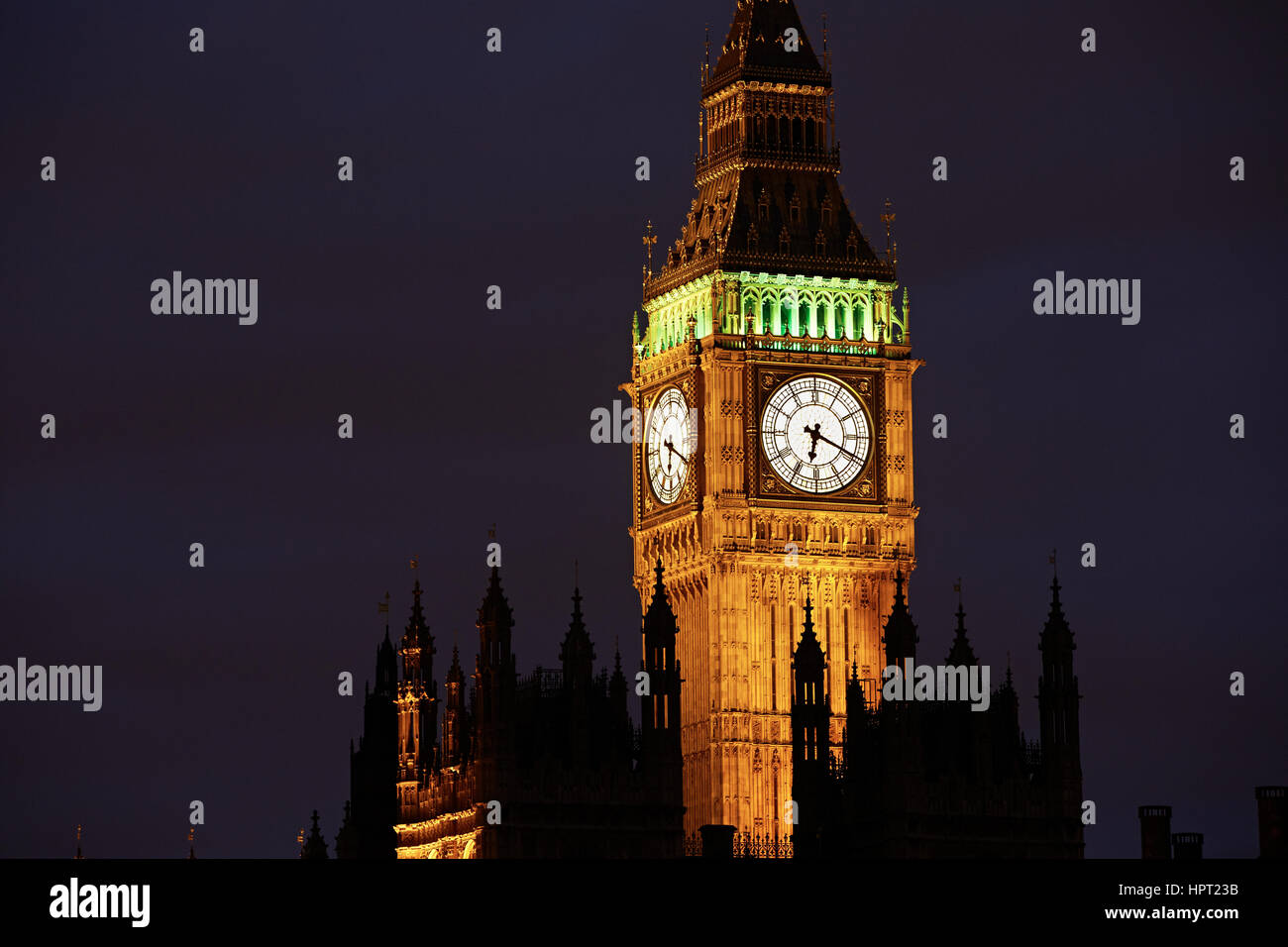 Big Ben und den Houses of Parliament, London, UK Stockfoto