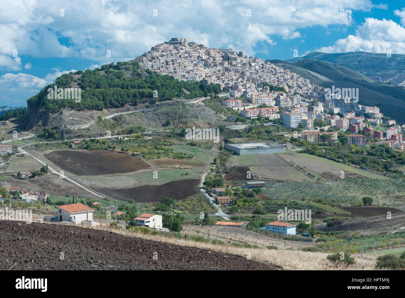 Italien, Sizilien, Gangi Stockfoto