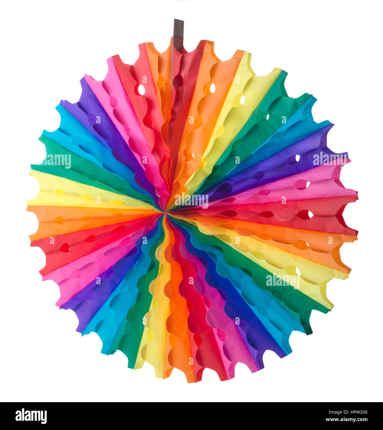 Bunte Papier-Circle(+clipping path) Stockfoto