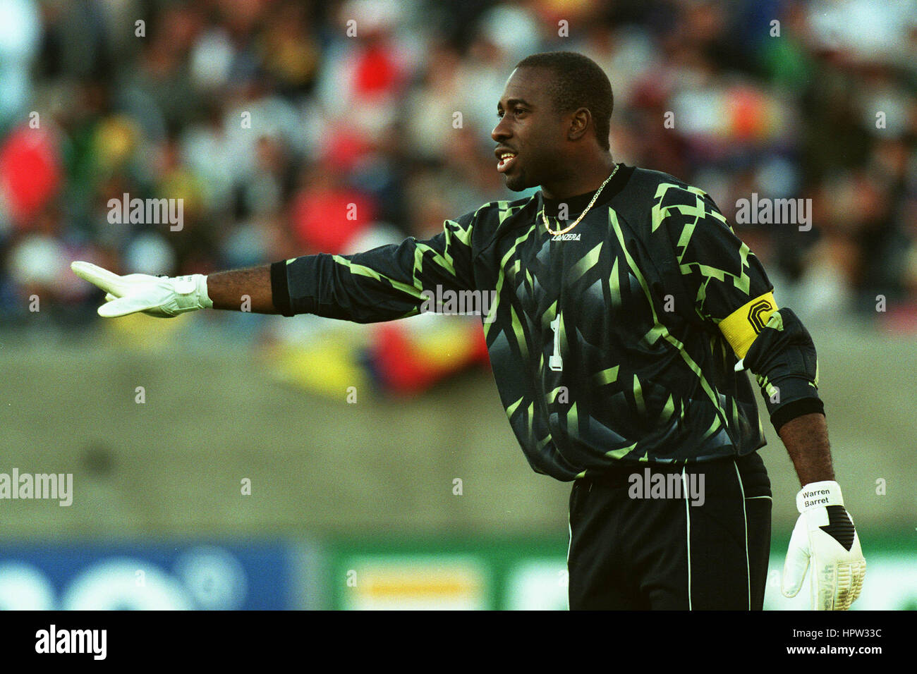 WARREN BARRETT Jamaika 19. Februar 1998 Stockfoto