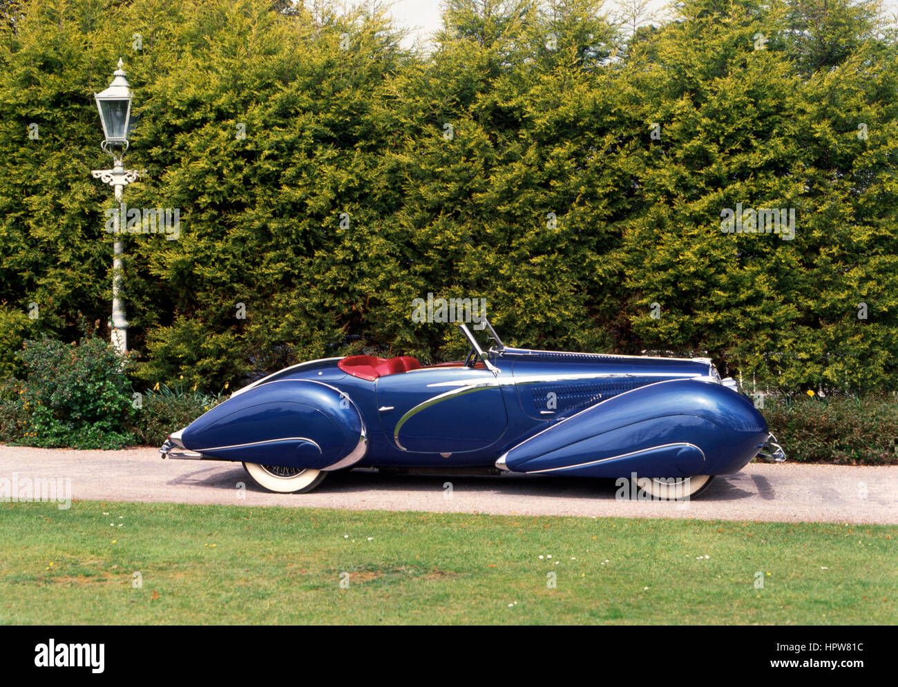 Delahaye 135 Figoni & Falaschi Karosserie 1938 Stockfoto