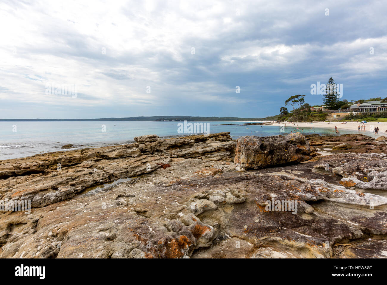 Hyams Beach in Jervis Bay, Australien Stockfoto