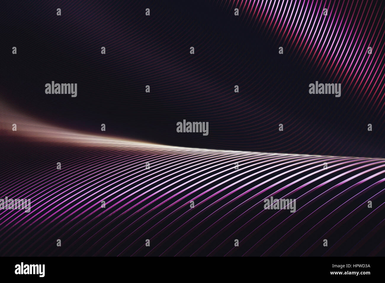 Grafik 3 dimensionale Darstellung. Stockfoto