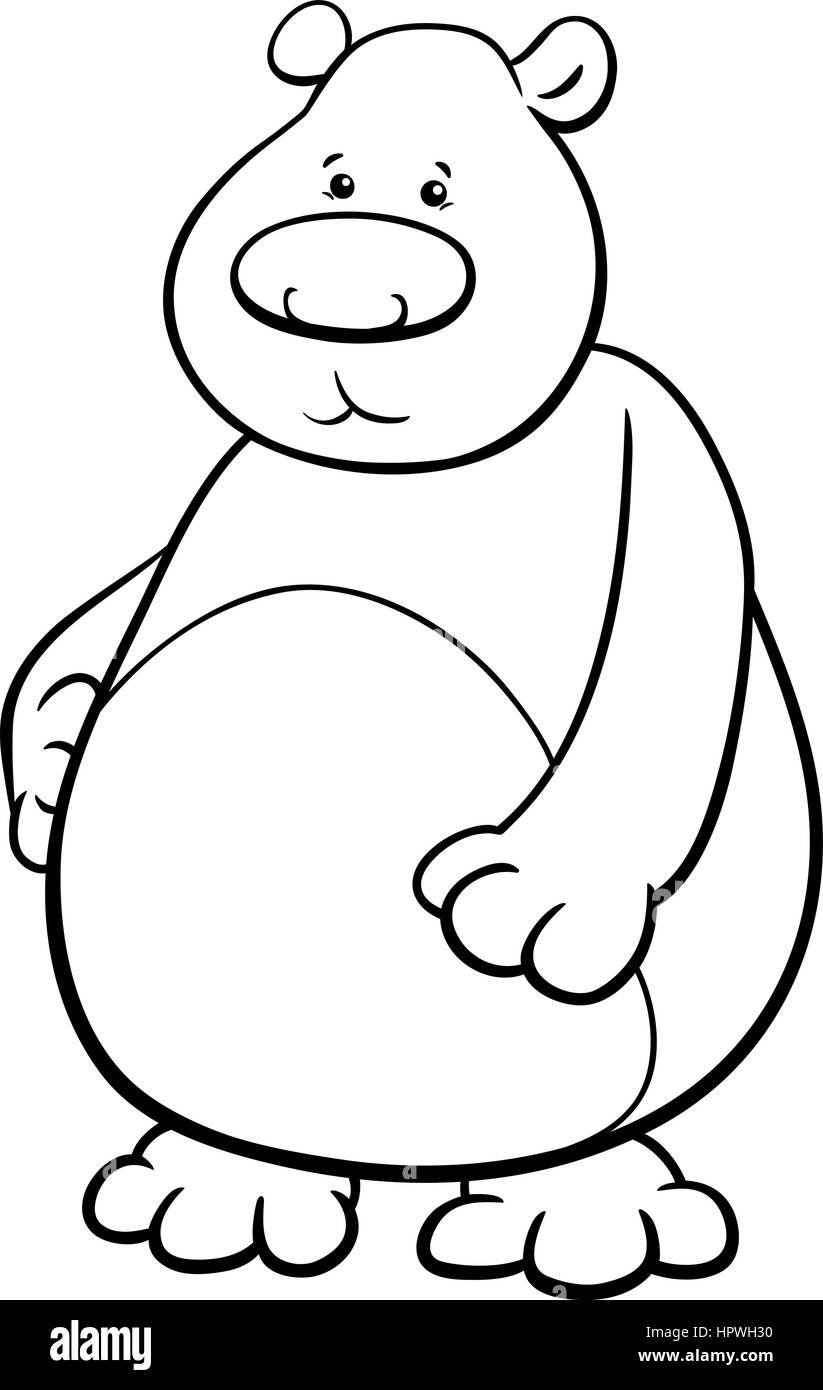 Teddy bears cartoon coloring Stock-Vektorgrafiken kaufen - Alamy