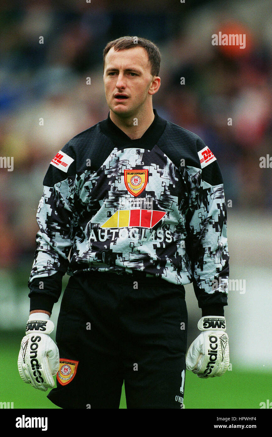 TREVOR Holz St. PATRICKS ATHLETIC 3. August 1998 Stockfoto