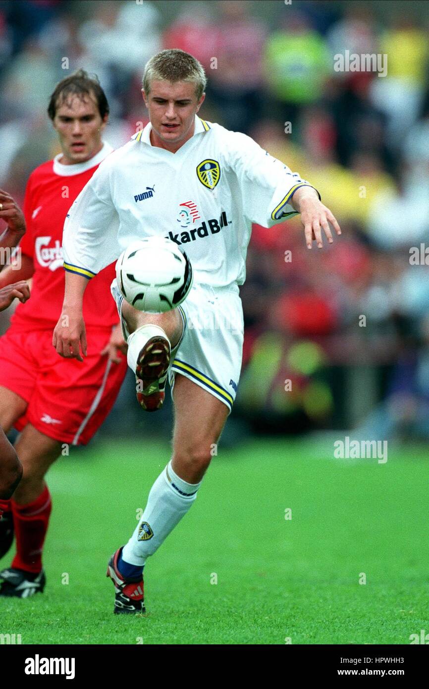 STEPHEN MCPHAIL LEEDS UNITED FC 3. August 1998 Stockfoto