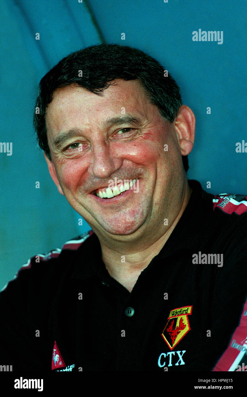 GRAHAM TAYLOR WATFORD FC MANAGER 8. August 1998 Stockfoto