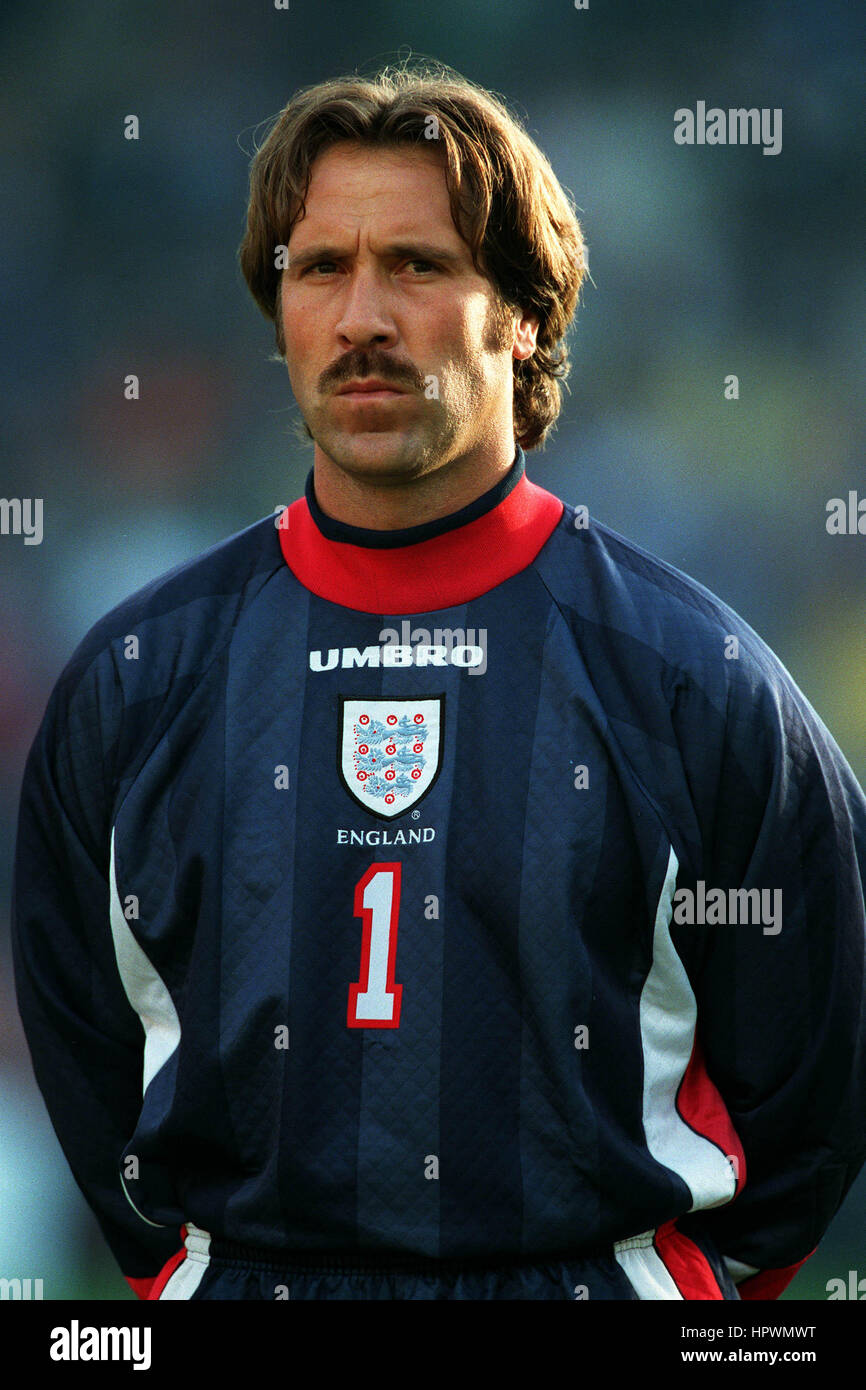 DAVID SEAMAN ENGLAND & ARSENAL FC 7. September 1998 Stockfotografie Alamy