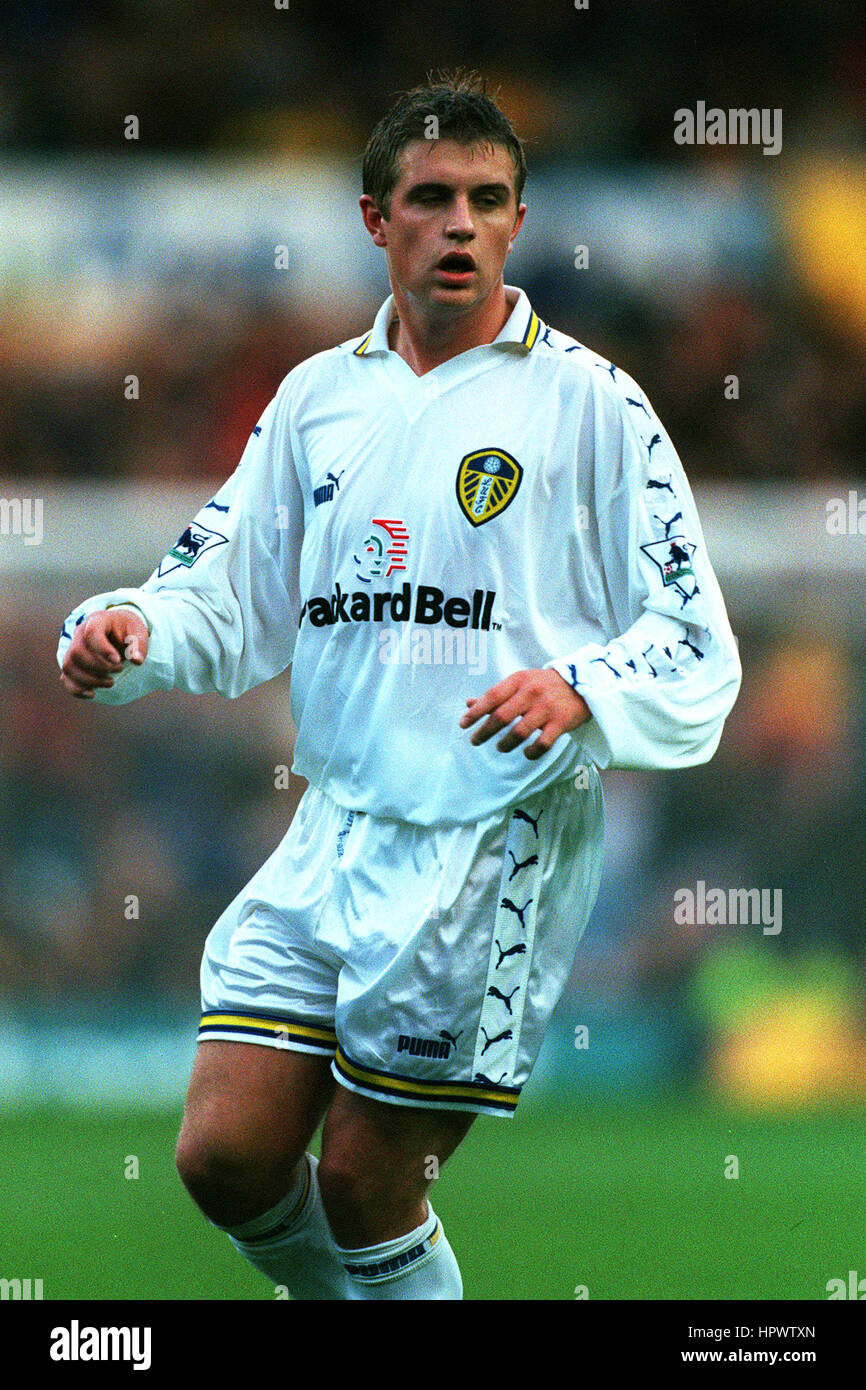 STEPHEN MCPHAIL LEEDS UNITED FC 25. Oktober 1998 Stockfoto