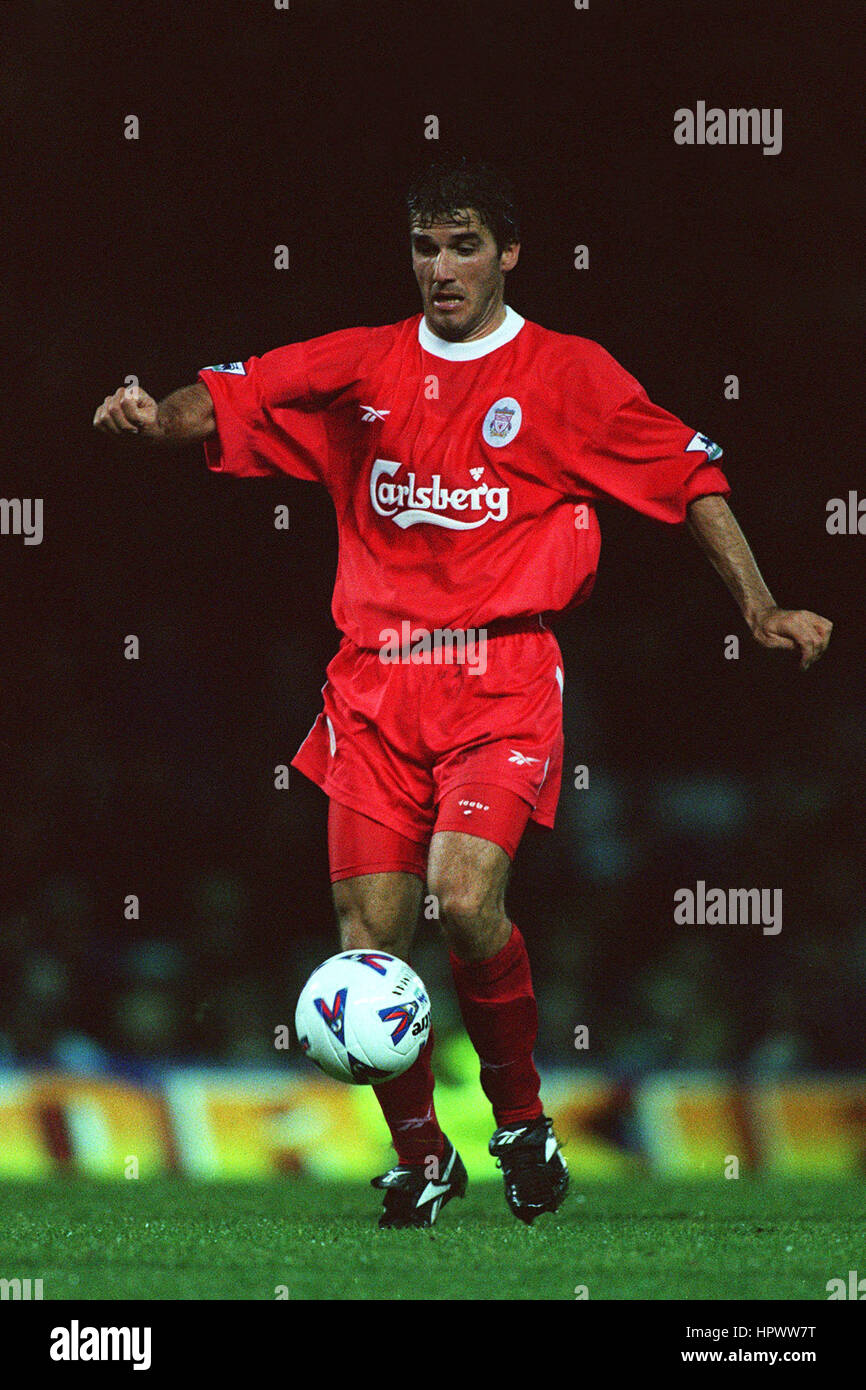 KARL-HEINZ RIEDLE LIVERPOOL FC 2. November 1998 Stockfoto