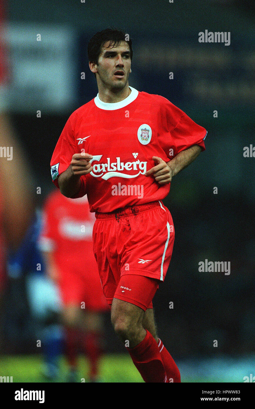 KARL-HEINZ RIEDLE LIVERPOOL FC 2. November 1998 Stockfoto