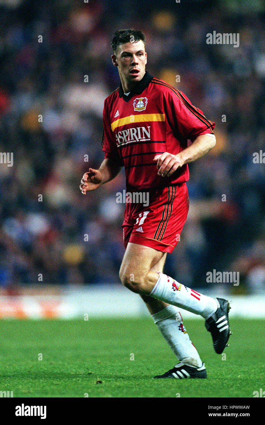 ERIK MEIJER TSV BAYER 04 LEVERKUSEN 5. November 1998 Stockfoto