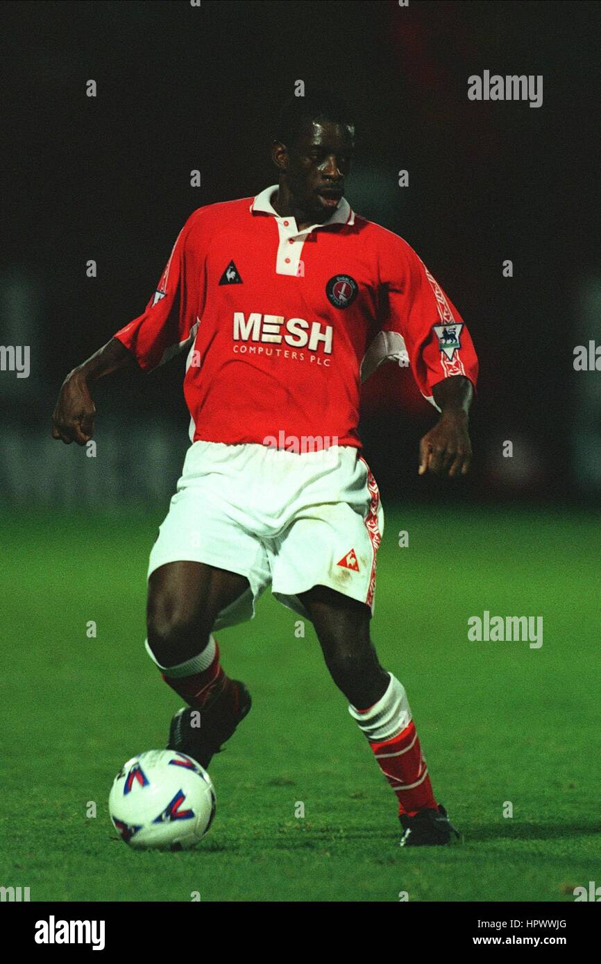 KEITH JONES CHARLTON ATHLETIC FC 9. November 1998 Stockfoto