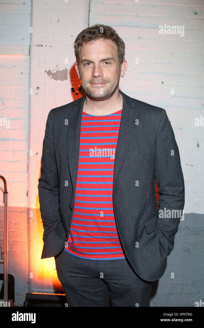 "Warm-up"-Partei der Filmförderung Hamburg Schleswig-Holstein auf Kampnagel, Hamburg.  Mitwirkende: Sebastian Bezzel Where: Hamburg, Deutschland bei: Kredit-24. Januar 2017: Becher/WENN.com Stockfoto