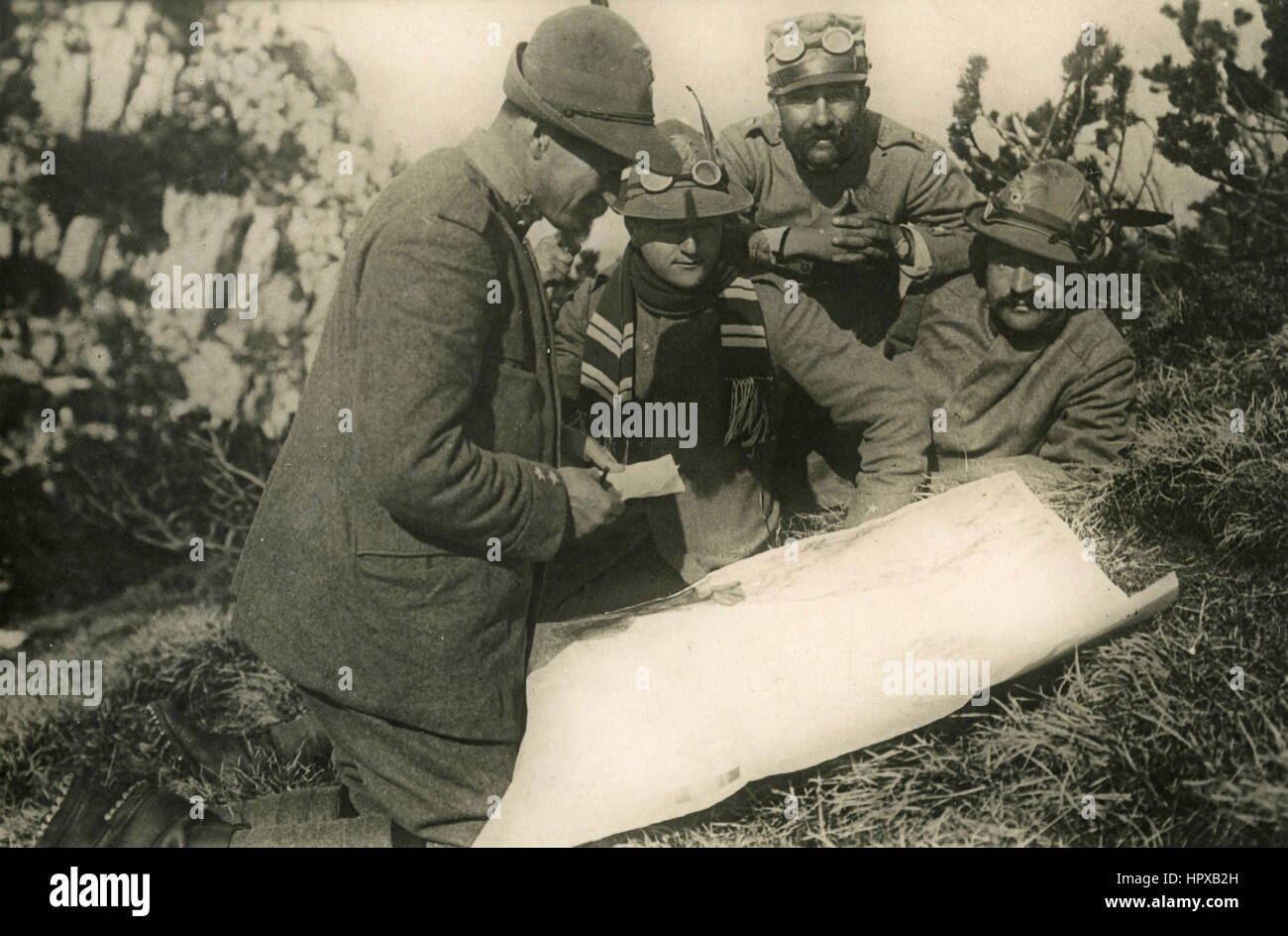 Italienischer Politiker und Journalist Cesare Battisti bereitet Aktion