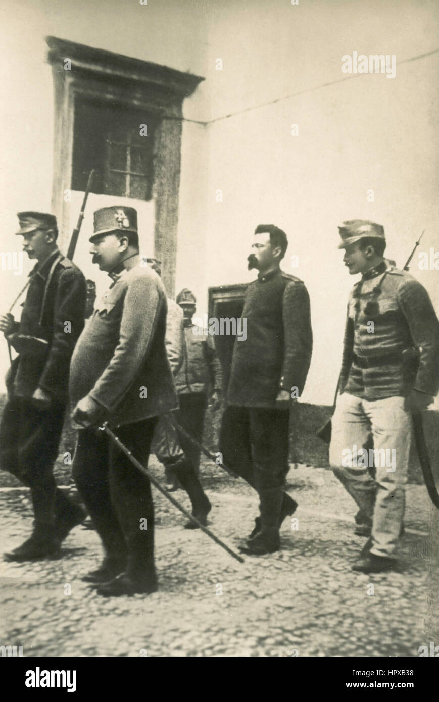 Italienischer Journalist und Politiker Cesare Battisti stammt zu seiner