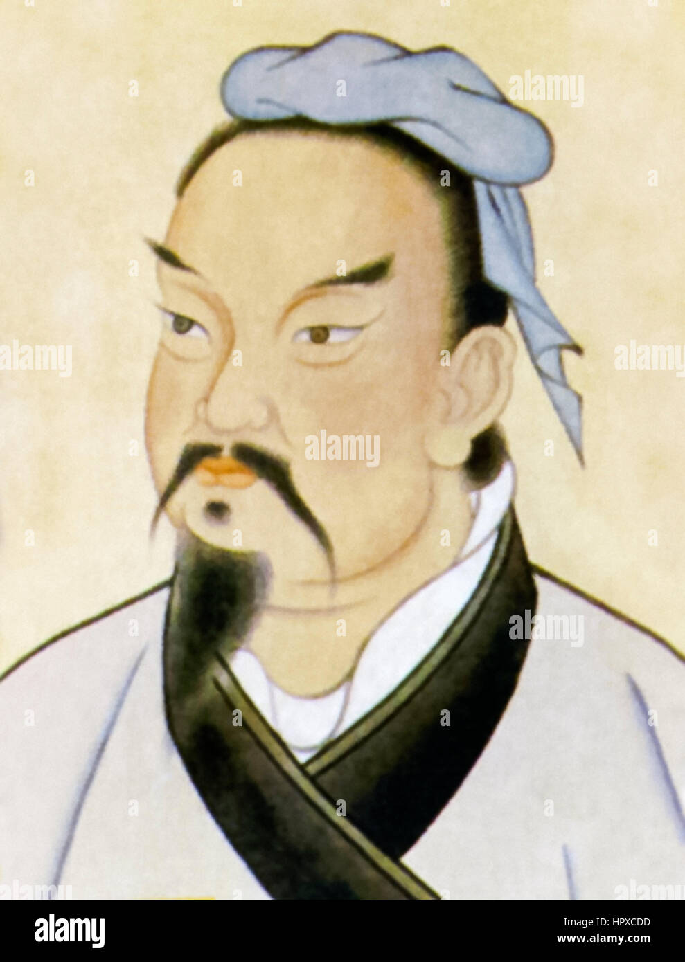 Sun Tzu (Sunzi) (ca. 544-496BC), chinesischer general und Philosoph beste erinnerte sich als Autor von "The Art of War" im 5. Jahrhundert v. Chr. über militärische Strategie und Taktik. Stockfoto