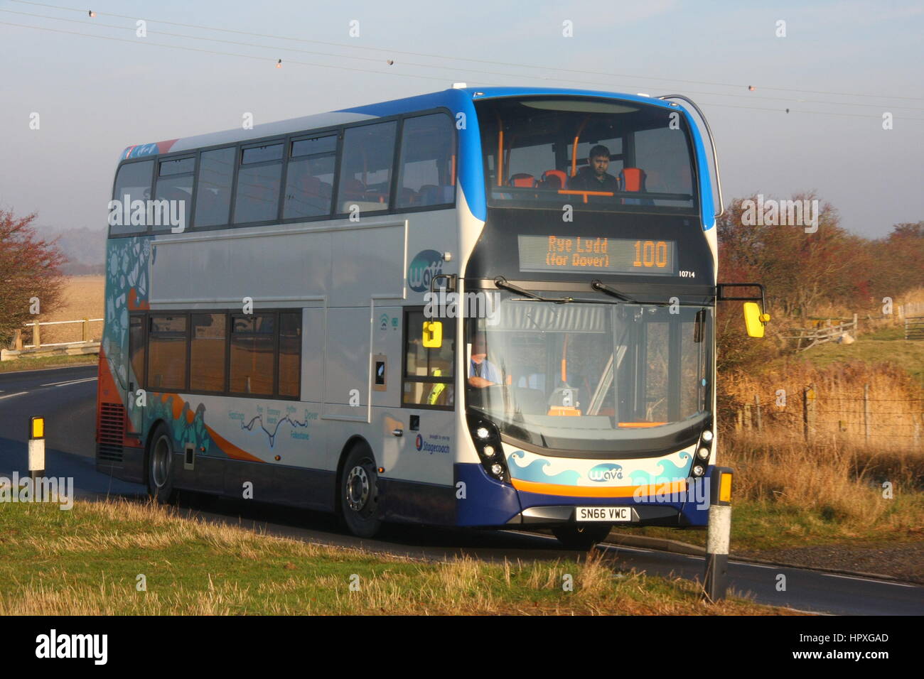 STAGECOACH SÜD OST ADL ENVIRO 400 MMC DOPPELDECKER BUS NEU IN 2016 Stockfoto