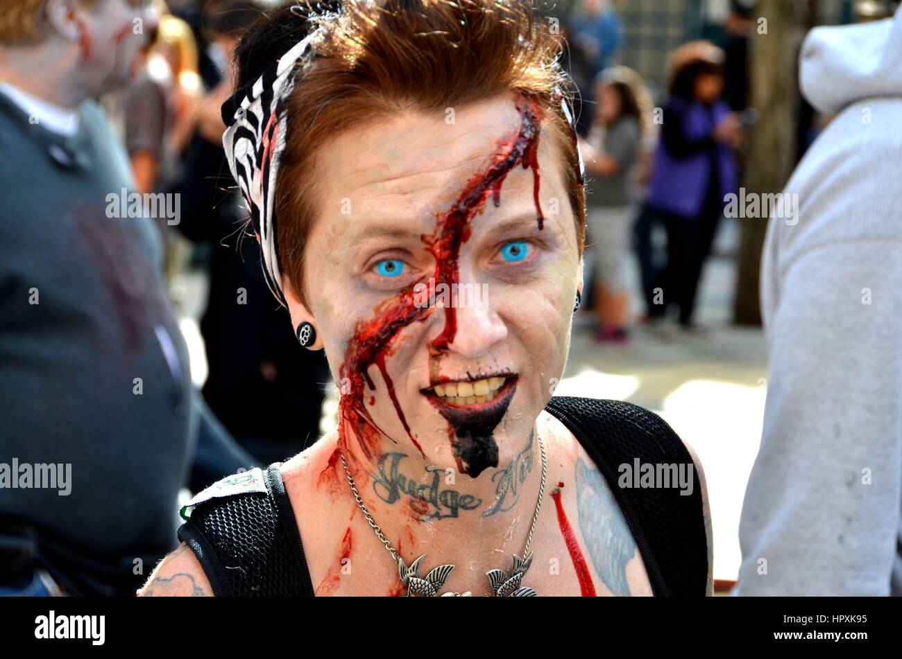 Denver-Zombie-Festival Stockfoto