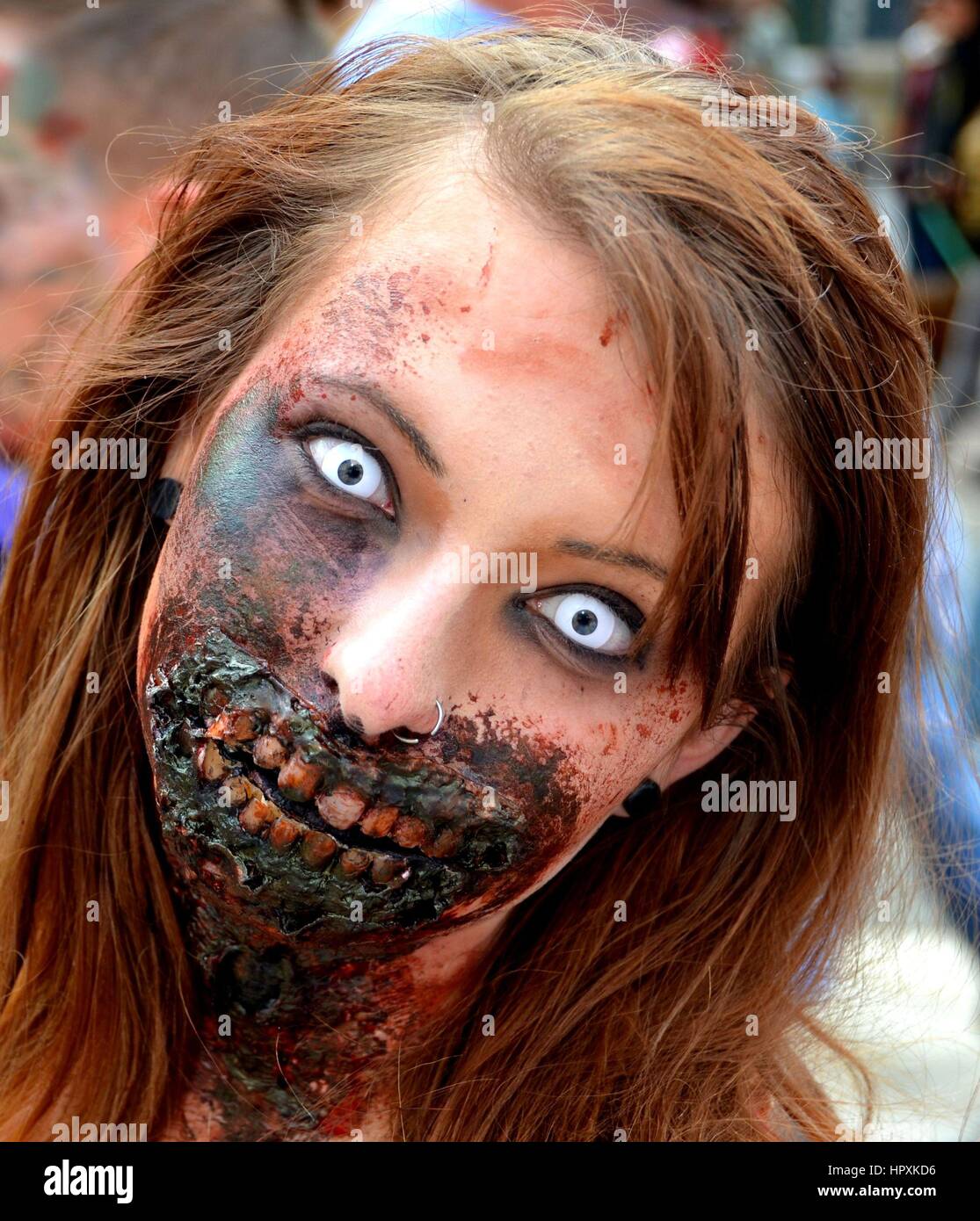 Denver-Zombie-Festival Stockfoto