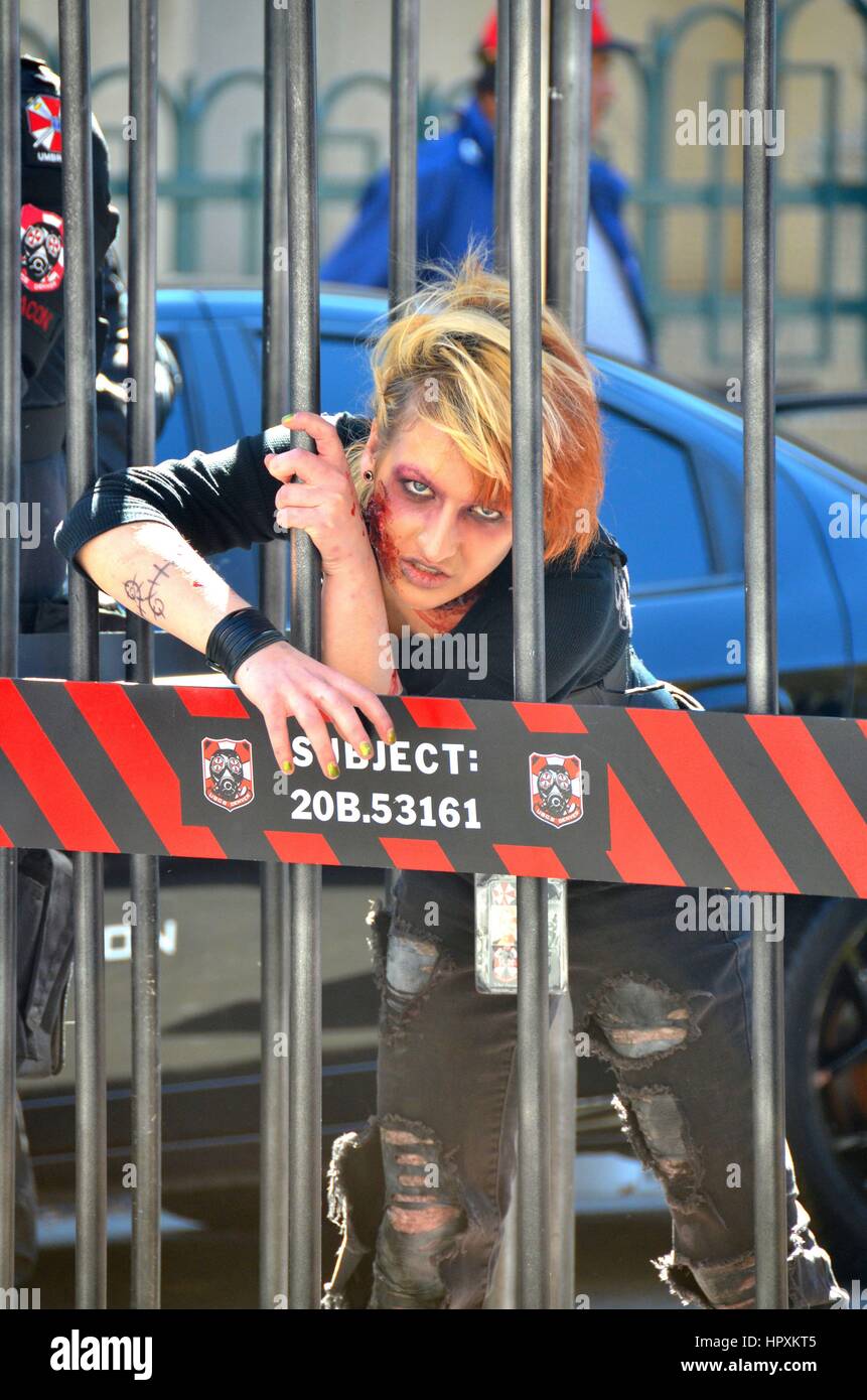 Denver-Zombie-Festival Stockfoto