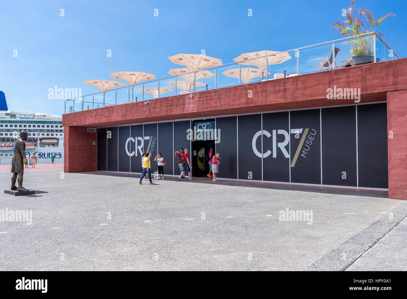 Museu CR7, Funchal, Madeira, Portugal. Stockfoto