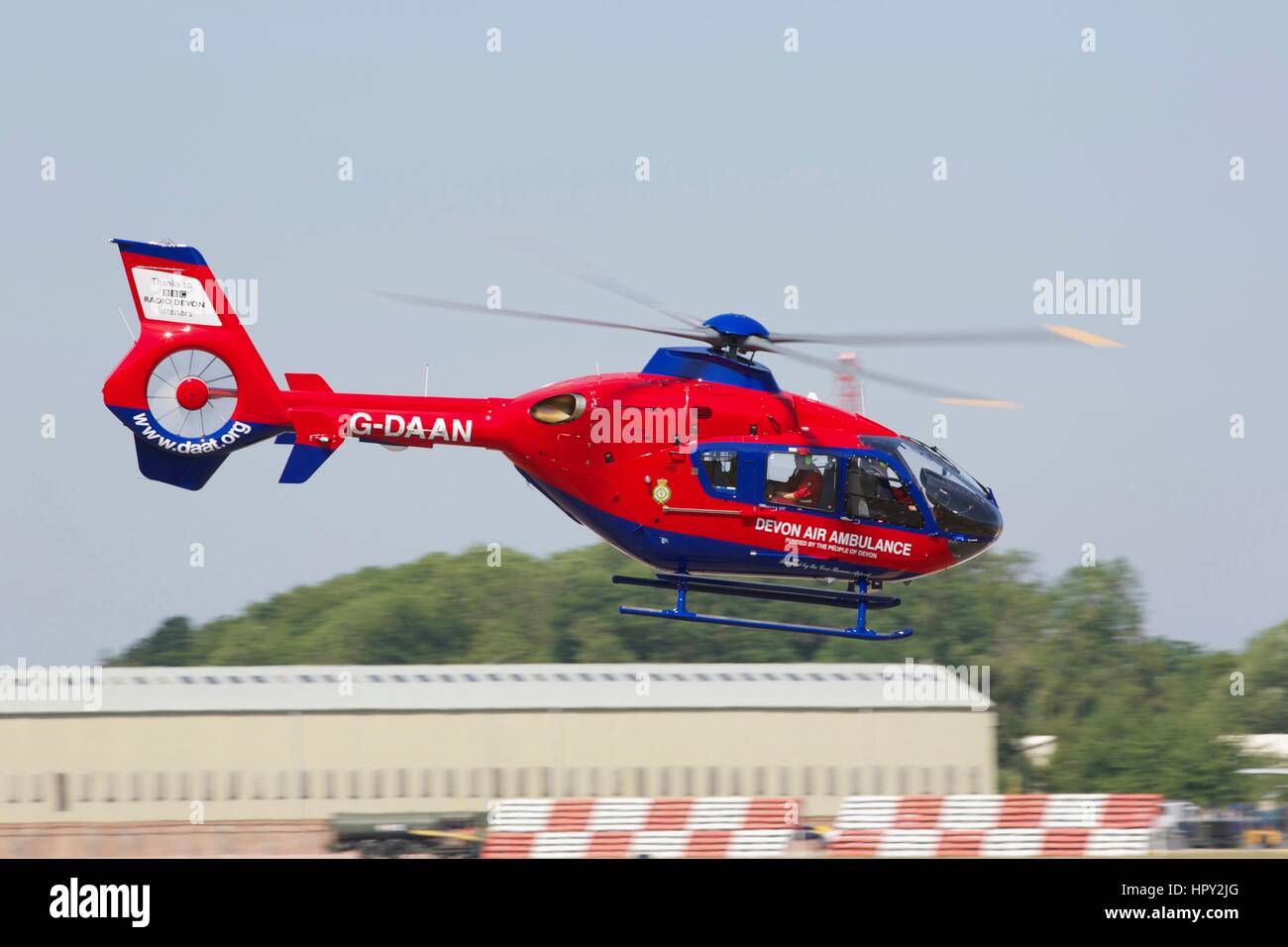 Devon Air Ambulance Stockfoto