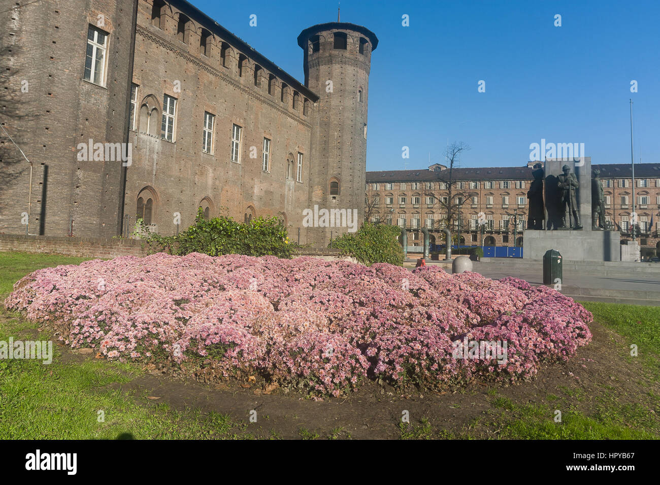 Stadtbild der Stadt Turin Piemont Italien Stockfoto