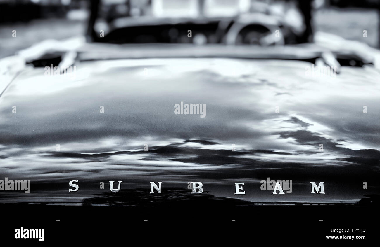 Sunbeam Alpine Auto Stockfoto
