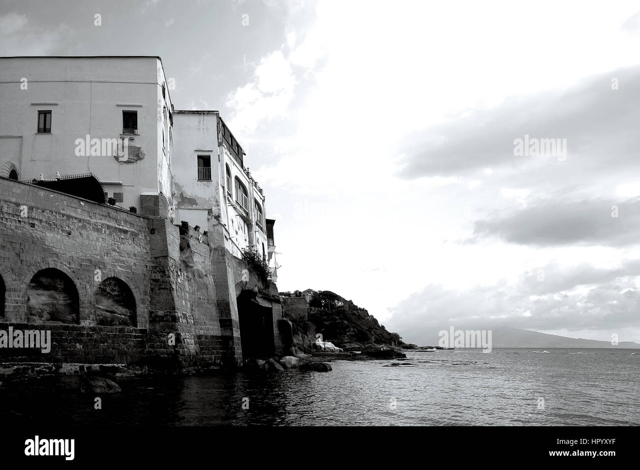 Neapel, Italien, Dorf Marechiaro - Posillipo Stockfoto