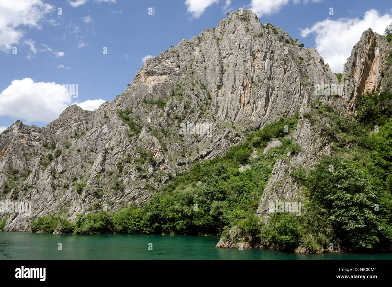 Matka Canyon, Mazedonien (FYROM) Stockfoto