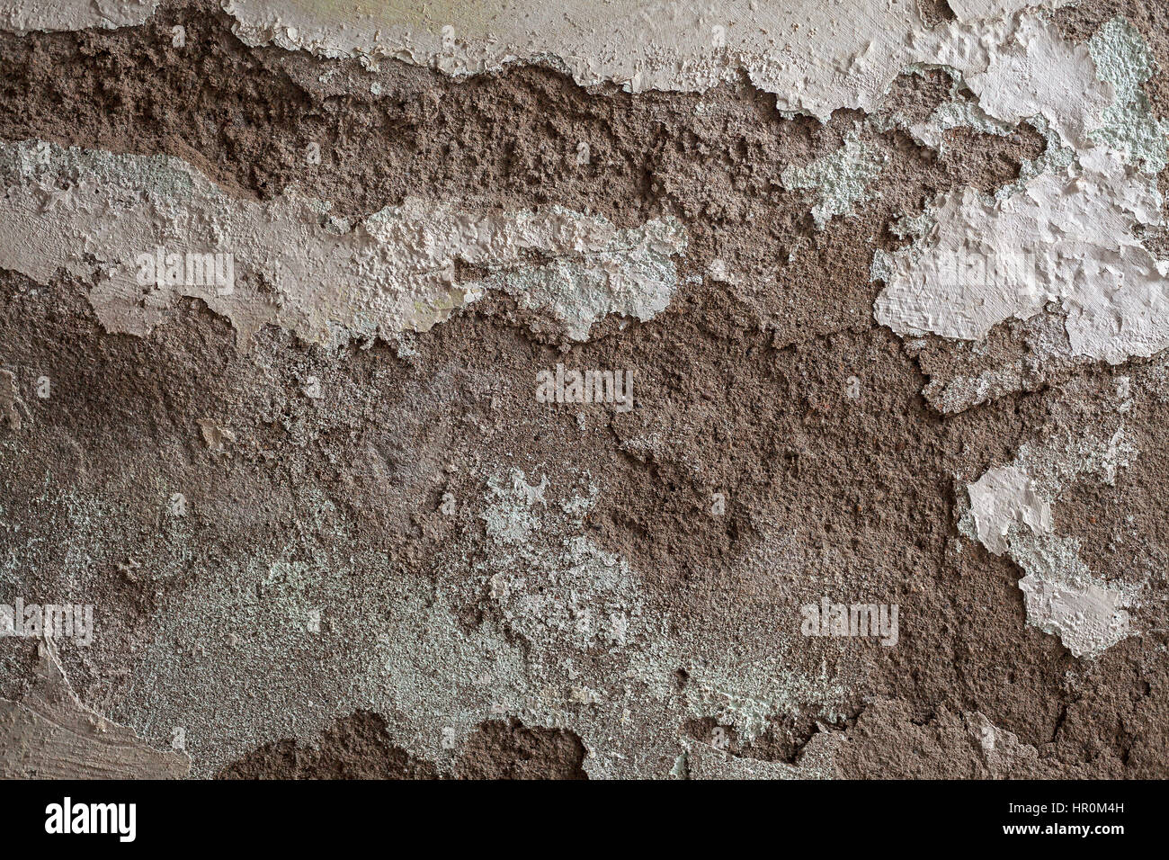 Alte Wand Textur Details ruiniert und geprägte Material. Stockfoto