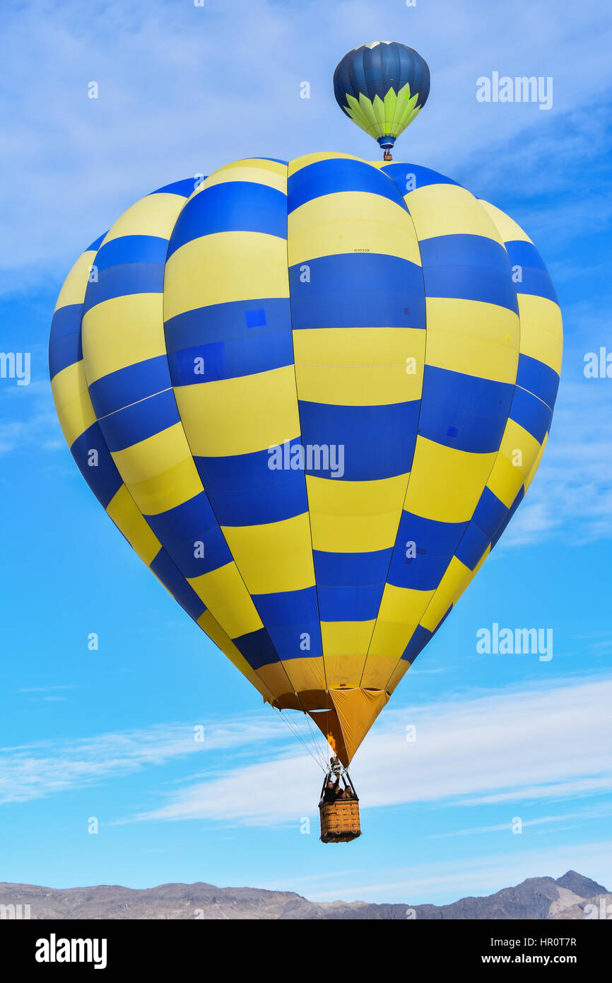 Hot Air Balloon Festival Pahrump, USA 2017 Stockfoto