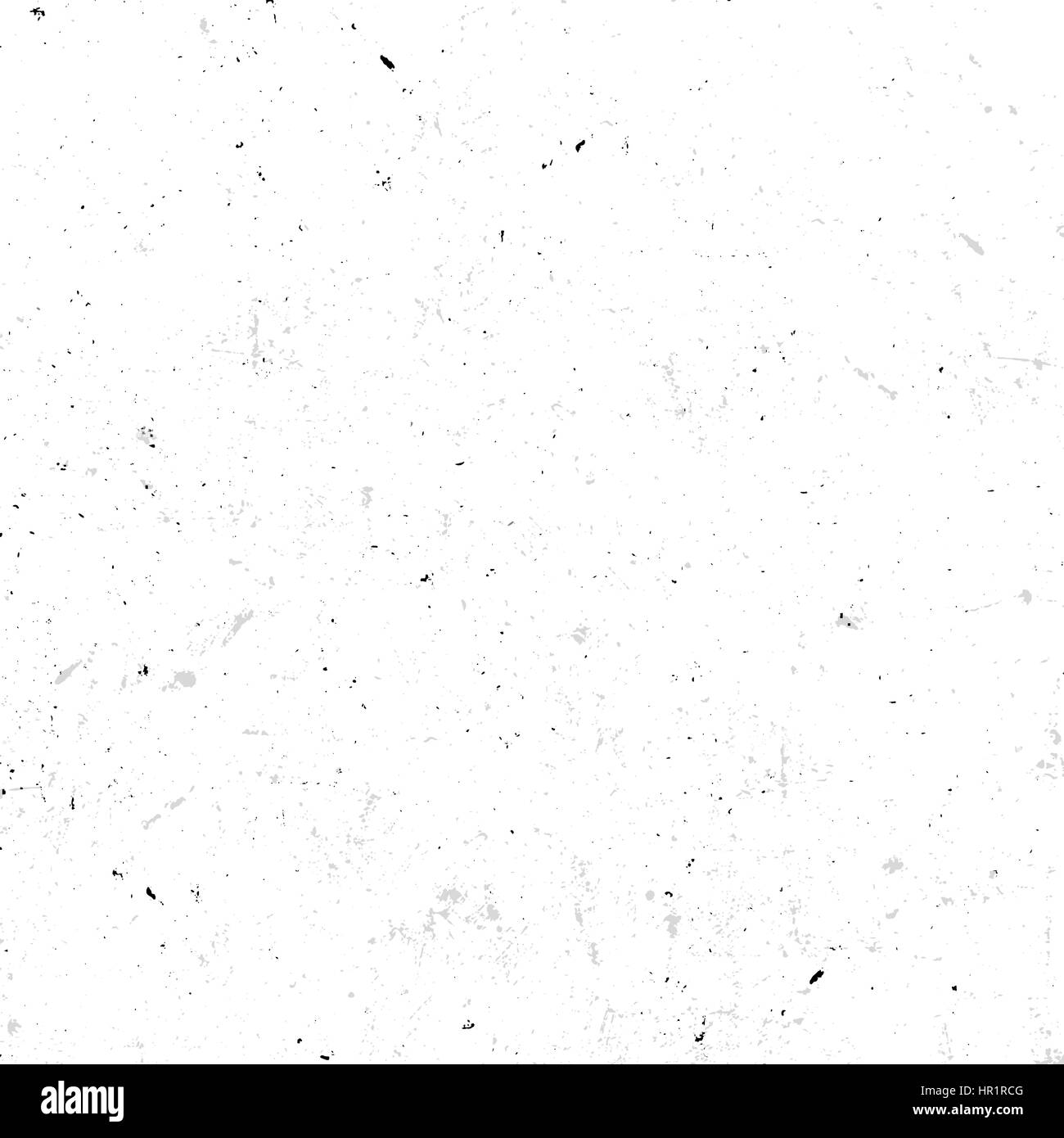 Isolierte abstrakt gesprenkelte weiße nahtlose Textur mit schmutzigen Effekt-Vektor-Illustration, alte Tapete Hintergrund. Stock Vektor